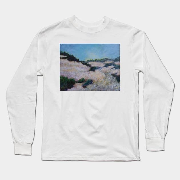 Dry California hills Long Sleeve T-Shirt by AmyKalish